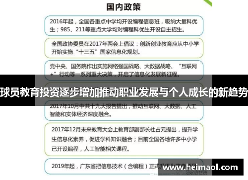 球员教育投资逐步增加推动职业发展与个人成长的新趋势